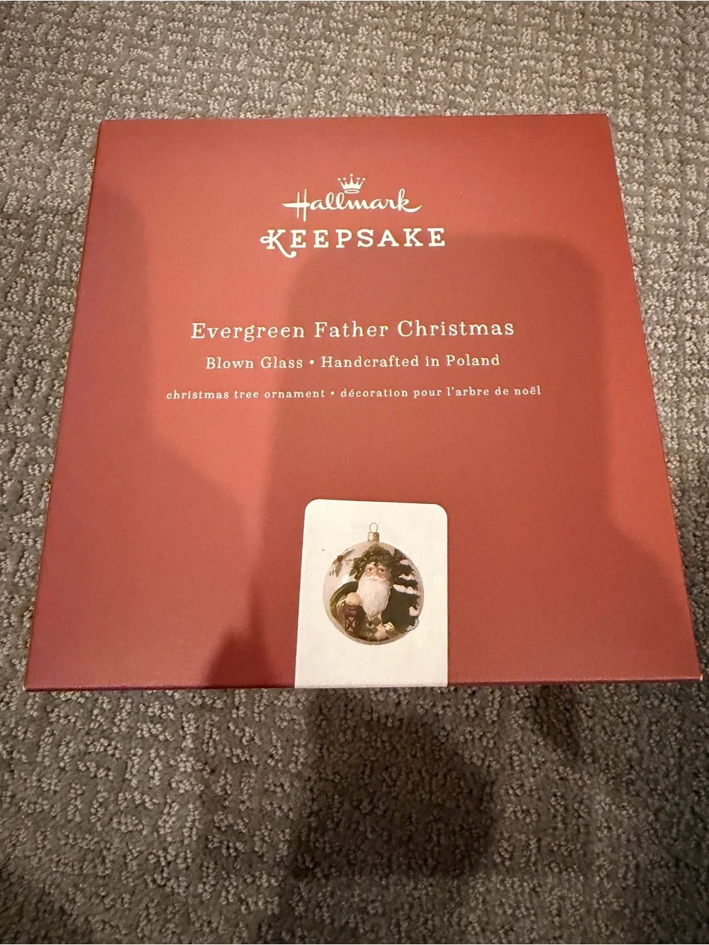 Hallmark Evergreen Father Ornament